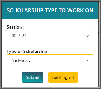 Rajasthan Teachers Web Portal Pre Matric Scholarship Rajasthan