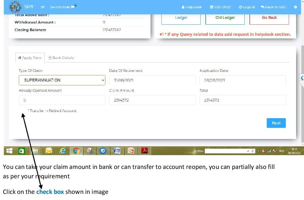 Rajasthan Teachers Web Portal NEW SIPF USER MANUAL