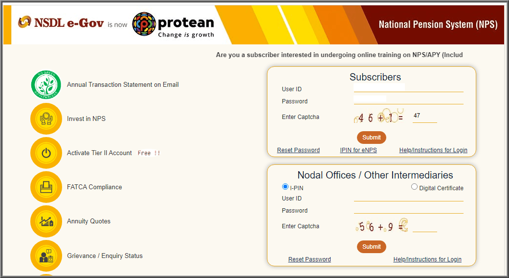 Rajasthan Teachers Web Portal NPS PARTIAL WITHDRAWAL